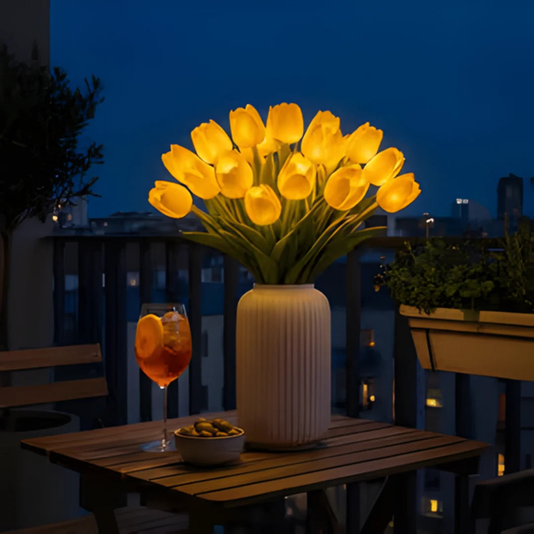 Örök Tulipán – LED Virágcsokor