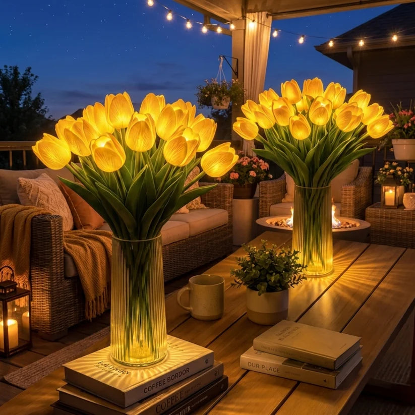 Örök Tulipán – LED Virágcsokor