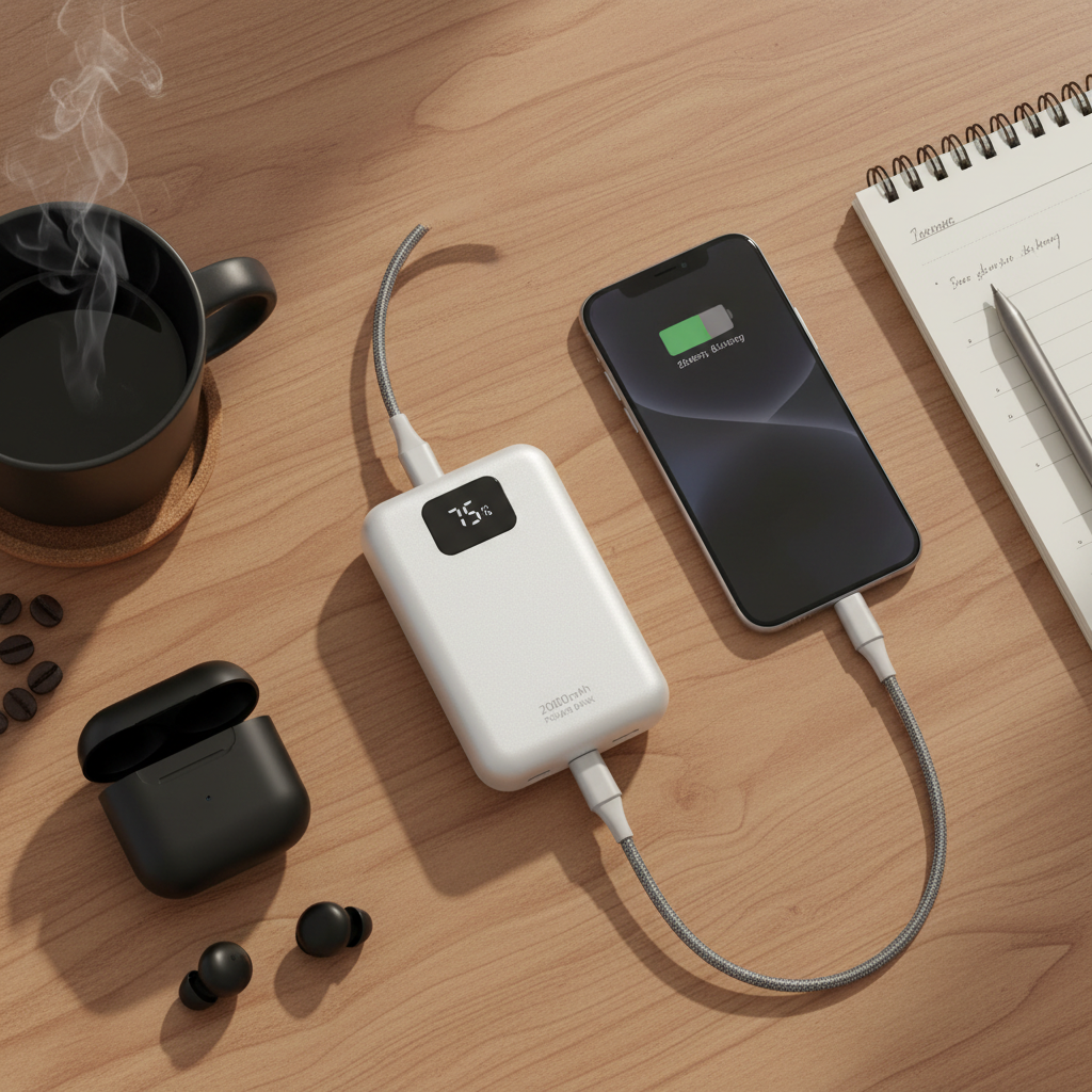 Power Bank asztali lifestyle