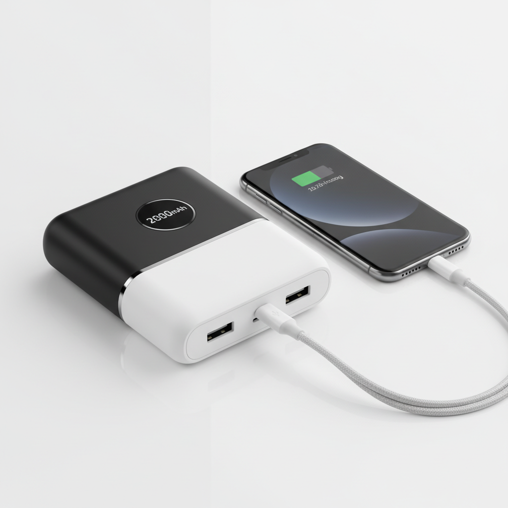 Kompakt Power Bank 20000mAh