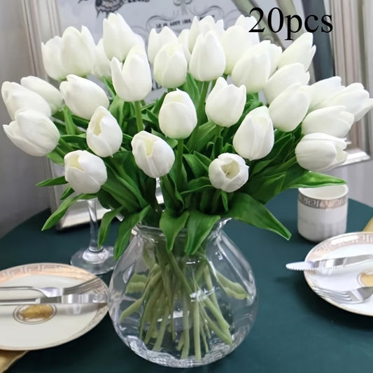 Műtulipán Csokor – Örök Tavaszi Dekor