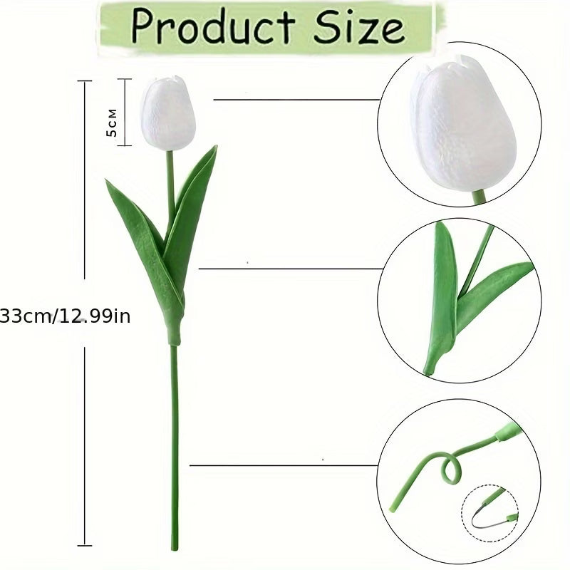 Műtulipán Csokor – Örök Tavaszi Dekor